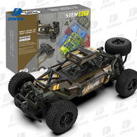 Jouet éducatif de construction STEM RC Racer, ensemble de jeu, modèle de voiture télécommandée, assemblage, briques d'ingénierie scientifique, kits de roadster, 71 pièces