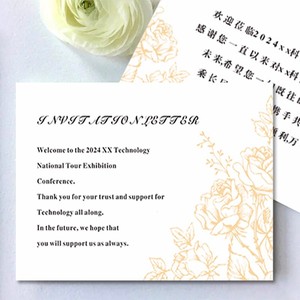 Tarjeta de Agradecimiento de Papel Grueso Personalizada de Lujo con Logotipo en Relieve para Pequeñas Empresas, Tarjeta de Agradecimiento, Tarjeta de Invitación - Product Image 6