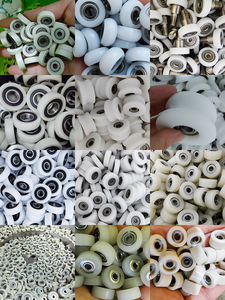 U-Typ Nut scheibe POM Nylon führung Wälzlager 5x23x6,3mm 5x25x7mm 5x40x18mm U-Nut-Rollen rad für Tür fenster - Product Image 5