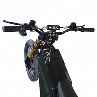 Moto électrique de rue intelligente Bluetooth SS30 22000W 72V 75Ah, autonomie 200km, vitesse 140km/h, pour adulte, avec moteur à moyeu QS273