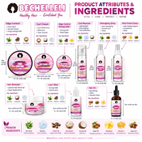 Produits coiffants en marque blanche en gros : Cire coiffante pour les bords, Crème pour boucles, Mousse, Huile capillaire, Protecteur thermique, Spray démêlant