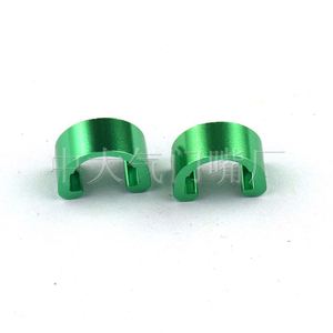 Sun Yat-sen University C Type Aluminum Alloy Cable Clip For <b>Bicycle</b> <b>Frame</b> Hose Fixing U Shape Wire Holder Multi Color - Product Image 5