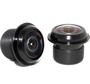 Lenzen 180 Graden Fisheye M12 Voor Gezichtsherkenningssysteem Cctv Lens Deurbord Camera Lens Voertuig Panoramisch 360 Cameramodule