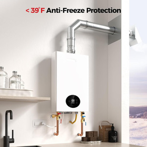 Máy nước nóng <span class=keywords><strong>tankless</strong></span> GAS trong nhà 3.6 GPM, 82,000 BTU ngay lập tức theo yêu cầu Máy nước nóng khí tự nhiên, hiệu quả cao - Product Image 5