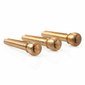 Stainless Steel Plunger One Way Fully <b>Threaded</b> Passivated Finish Custom Size 10mm Length 6mm Thickness - Product Image 3