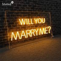 Letrero de Neón Personalizado para Boda, Luz con Nombre Personalizado, LED Regulable, Alimentado por USB, para Decoración de Mesa de Novios, Recepción, Fiesta