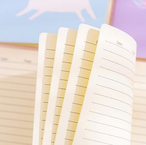 Korea Ins Fantasy Girl licorne Notebook Cartoon Creative A5 Notebook Student Portable Diary - Product Image 5