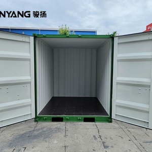 ตู้คอนเทนเนอร์เหล็กคอร์เทนขนาดเล็ก 9 ฟุต และ 10 ฟุต แบบกำหนดเองสำหรับการขนส่งสินค้าระหว่างประเทศ - Product Image 2