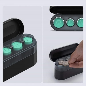 QEEPEI Porte-monnaie de voiture de grande capacité avec LOGO personnalisé. Noir. Compatible avec la plupart des voitures et camions - Product Image 5