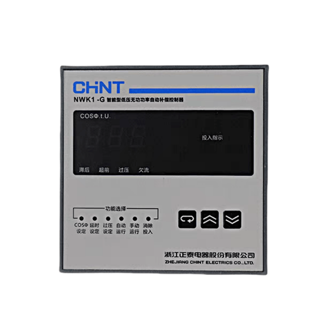 Chint NWK1-G 380V Multi-Channel 6 Power Factor 8 Intelligent 10 Low Voltage Reactive Power Compensation Controller Power