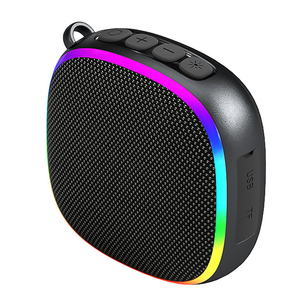 ลำโพงไร้สายกันน้ำ IPX5ไฟ LED สีสันสดใสลำโพง BT5.3แบบพกพาขนาดเล็กอุปกรณ์เสริมด้านเสียง - Product Image 1
