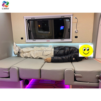 Siège de Luxe Multifonction pour Camping-car, Places Optionnelles, Cuir Nappa, Étanche et Pliant, pour Ford Transit Sprinter