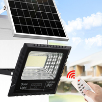 Projecteur Solaire LED Extérieur à Télécommande, Gradation Infinie, Étanche IP67, 50W 100W 200W 500W 800W 1000W