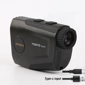 यूएसबी टाइप-सी रिचार्जेबल गोल्फ रेंजफाइंडर 750 यार्ड टेलीस्कोप फ्लैग-लॉक वाइब्रेशन लेजर दूरी मीटर के साथ - Product Image 2