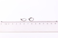 Matériaux de fabrication de boucles d'oreilles en acier inoxydable : fermoirs français, crochets d'oreille DIY, boucles en forme de D et de boucles rondes, accessoires pour boucles d'oreilles