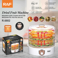 Raf R.6802 Hot Selling Huishoudelijke Low Noise Food Dehydrator Machine En Fruit Groente Droger Voor Thuis