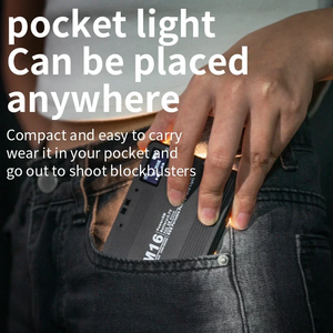Mini Luz LED de Relleno para Zapata de Flash, Portátil, Accesorio de Fotografía en Sitio para Cámara de Belleza y Teléfonos Móviles, Ajustable, de Bolsillo - Product Image 6