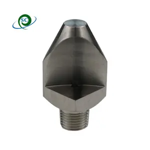 CS Stainless steel 304 high impact narrow angle flat fan vee jet water spray nozzle