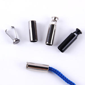 Özel çinko alaşım Metal çan stoper kordon sonu İpucu için Hoodie İpli spor ceket konfeksiyon aksesuarları kolye - Product Image 4