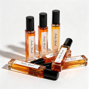 Aceite de Perfume de Madera de Ámbar 10ml Roll-On Eau de Parfum, Fragancia Cálida Amaderada de Ámbar, Larga Duración, Sin Alcohol - Product Image 4