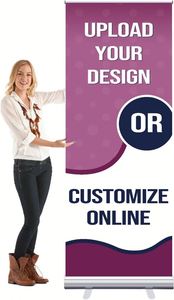Banner Enrollable Premium con Impresión Gráfica Personalizada, Ligero y Retráctil para Ferias Comerciales, Exposiciones y Exhibiciones - Product Image 2