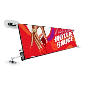 Display LED P2.6 per Taxi a Prezzo di Fabbrica, <span class=keywords><strong>Monitor</strong></span> per Finestrino Posteriore, Impermeabile IP65/WIFI/GPS/USB/4G, Schermo Pubblicitario HD Android per Taxi - Product Image 5