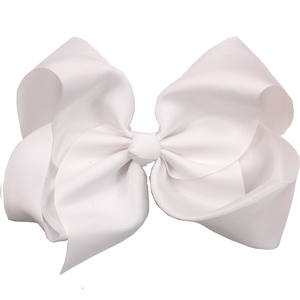 Cinta espiral grande de 8 pulgadas, lazos para el pelo de burbujas con Clips para niños, cinta de grogrén hecha a mano, lazo para el pelo, accesorios para bebés - Product Image 6