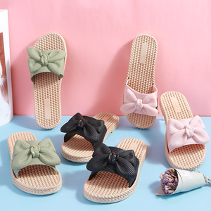 Chaussons en laine à semelle épaisse antidérapante pour l'hiver et l'automne, adaptés à l'intérieur et à l'extérieur, style maison en coton. - Product Image 6