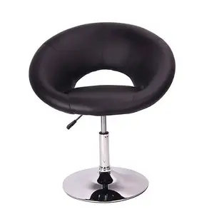 Современный барный стул роскошный большой кожаный задний винтажный высокий стул гидравлический подъемник Регулируемый поворотный барный стул