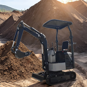 Hot Sale 1 Ton Mini <strong>Excavator</strong> <strong>Micro</strong> Digger EPA Engine Cheap Price Eaton Hydraulic Cylinder Home Use Industries Bucket Gear Pump - Product Image 1