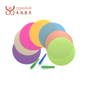 光纤连接器用30um/9um/3um/1um/0.5 Um 5 ”圆盘金刚石研磨薄膜板 - Product Image 2