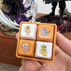 Colgante Sonoro Creativo Brainrot Tung Tung Tung, Colgante Divertido para Mochila de Pareja, Juguetes Antiestrés, Llavero de Teclado - Product Image 3