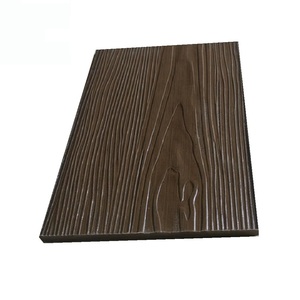 Hiện đại 100% không amiăng sợi xi măng bảng màu xám Lap <span class=keywords><strong>siding</strong></span> ngoài trời tường gỗ tấm ván đục lỗ tính năng xây dựng ngoại thất - Product Image 2