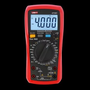 มัลติมิเตอร์แบบดิจิตอลสำหรับยานยนต์ UT105+ UT107+ 1000V AC โวลต์มิเตอร์ แอมมิเตอร์ คาปาซิมิเตอร์ เครื่องวัดอุณหภูมิ เครื่องวัดความถี่ HLX - Product Image 4