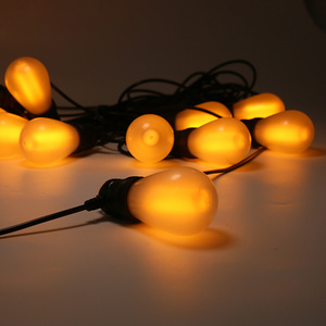 Guirlande lumineuse LED S14 E26 en fil de cuivre PC, 48 pieds, pour intérieur/extérieur, décoration de fêtes, IP65, intensité réglable, commande par bouton, garantie 2 ans - Product Image 2