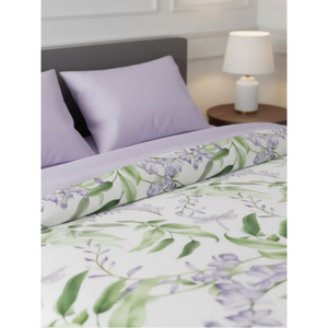 Lavender Bedlinen <b>Set</b> Soft Cotton Floral Lavender <b>Bedding</b> <b>Set</b> Comfortable Breathable Home Textile OEM Supplier - Product Image 4