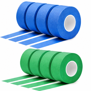 Nastro Adesivo Impermeabile per Alte Temperature, Protezione Superfici per Verniciatura Automobilistica, Adesivo Forte - Product Image 1
