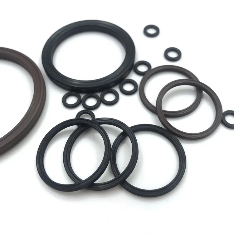 Rubber FKM Seals X-Ring fpm Sealing Quad ring Cross section Star Shape o ring for Machine Reciprocating Piston Rod