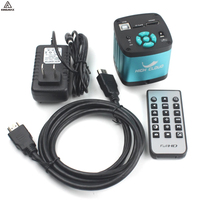 Cámara de Microscopio Digital 3.5X-90X 48MP USB VGA 60FPS Microscopio Estéreo Trinocular con Ocular para Soldadura de Circuitos Integrados y PCB Microscopio de Video