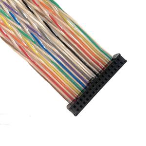 Оптовая продажа, серия 30P 2,54 мм, 1700/30 ленточный кабель, экранированный Жгут электропроводки с витой цветной лентой - Product Image 4