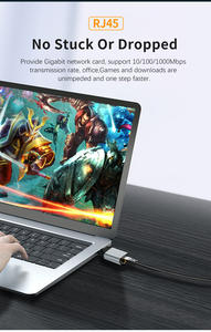 Adaptateur de <span class=keywords><strong>c</strong></span>âble <span class=keywords><strong>USB</strong></span> <span class=keywords><strong>C</strong></span> <span class=keywords><strong>vers</strong></span> HDMI compatible Type <span class=keywords><strong>C</strong></span> 8k VGA MiniDP DP 1.4 <span class=keywords><strong>DisplayPort</strong></span> RJ45 Type <span class=keywords><strong>C</strong></span> pour projecteur Macbook TV pour ordinateur portable - Product Image 4