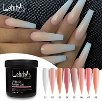 Échantillon Gratuit Gel de Construction Professionnel Sans Sensation Chaude Crème de Camouflage pour Manucure Sculptante 15g Gel UV Poly Couleur pour Extension d'Ongles