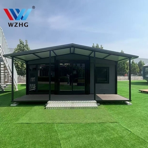 Maison préfabriquée pliable en Chine et maison modulaire pliable temporaire <span class=keywords><strong>de</strong></span> 20 pieds et 40 pieds en conteneur pliable - Product Image 1