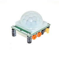 Pabrik Okystar Grosir Modul Detektor Sensor Gerak PIR HC-SR501 4.5V-30V 0-200S Delay