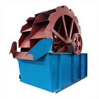 Well-Tech Bucket Wheel Hydrocyclone AC Motor Sand Washer Mining Equipment 20-180tph Capacity Indonesia Market River <strong>Pebble</strong> Stone