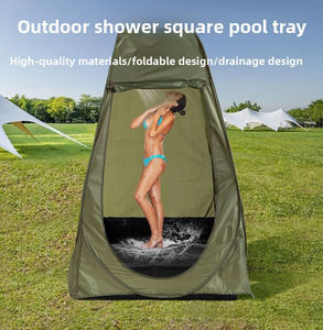 Da Niu Nouvelle <span class=keywords><strong>Cabine</strong></span> de <span class=keywords><strong>Douche</strong></span> Haute en PVC pour <span class=keywords><strong>Camping</strong></span> Extérieur, Tente d'Été, avec Réservoir d'Eau Portable et Mobile, Tuyau et Pompe à Air, Sac de <span class=keywords><strong>Douche</strong></span> - Product Image 1