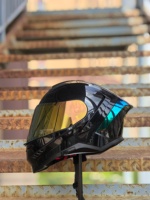 Casque de moto intégral ZoomLon homologué DOT, double visière anti-rayures et anti-buée, coque ABS, vente en gros de casques de moto