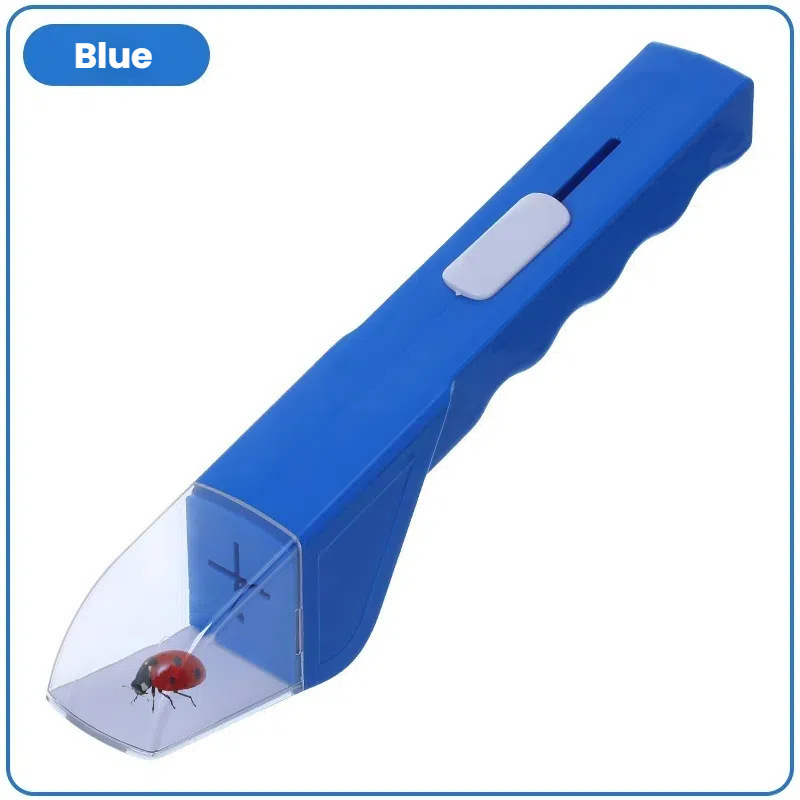 Caja de color azul