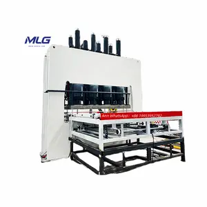 Melamine Mdf Spaanplaat Productielijn/Dubbele Zijden Melamine Geconfronteerd Korte Cyclus Hot Press Machine