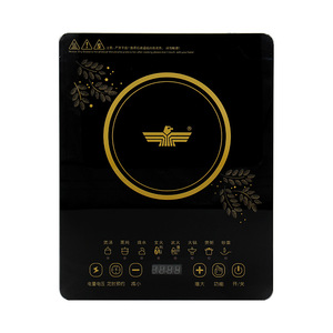 Placa de Inducción de un Solo Fuego, 2200W, Carcasa de Acero Inoxidable, Panel de Cristal Negro, Control Táctil, 110V 220V - Product Image 5